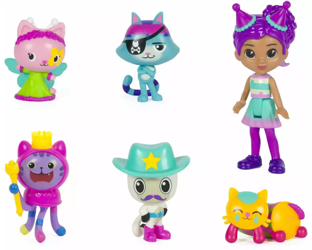 Spinmaster Gabby's Dollhouse Deluxe Figuren Set Celebration