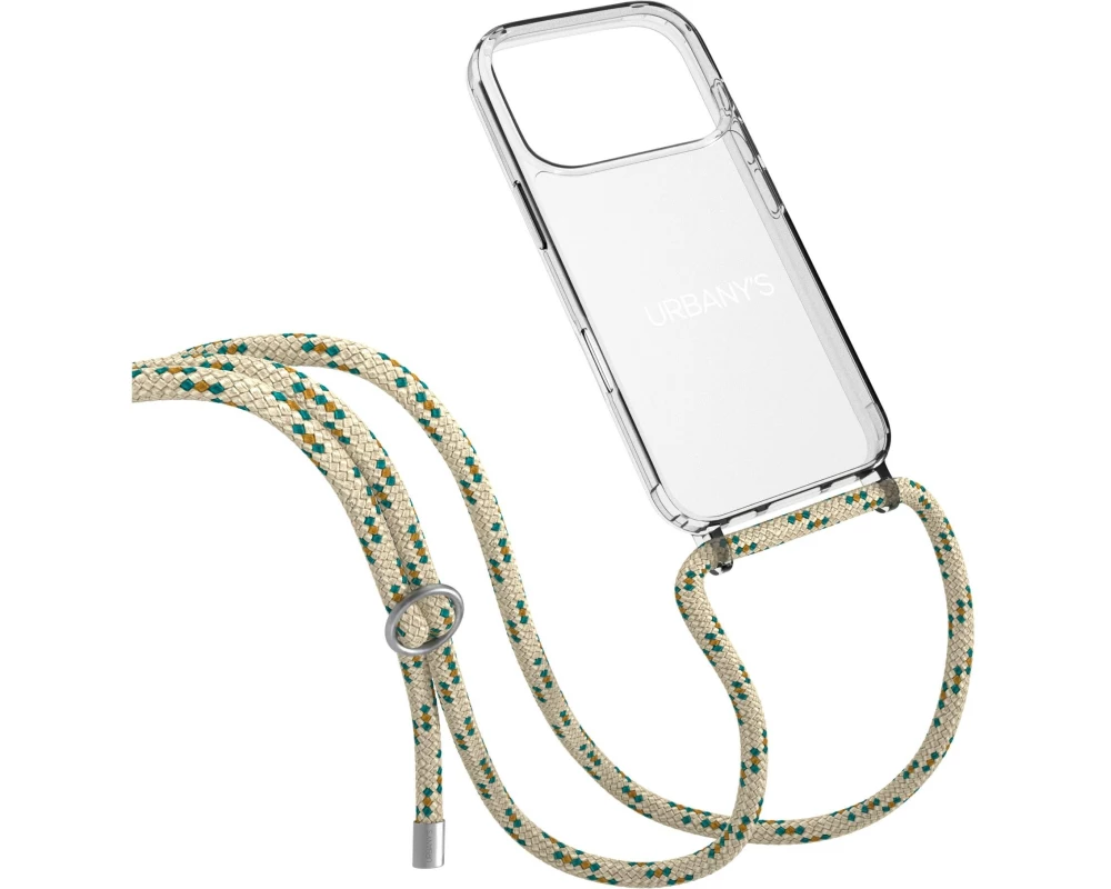 Urbany's Necklace Case FAR AWAY iPhone 17 Pro Silber Ring