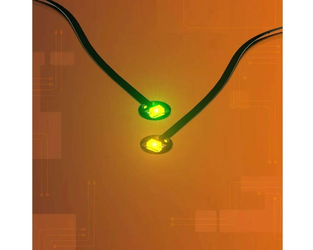 Light My Bricks 2.0 Astro Wechsel LED Grün zu Orange 30 cm Flachkabel