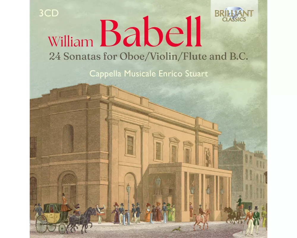 Babell:24 Sonatas for Oboe/Violin/Flute and B.C