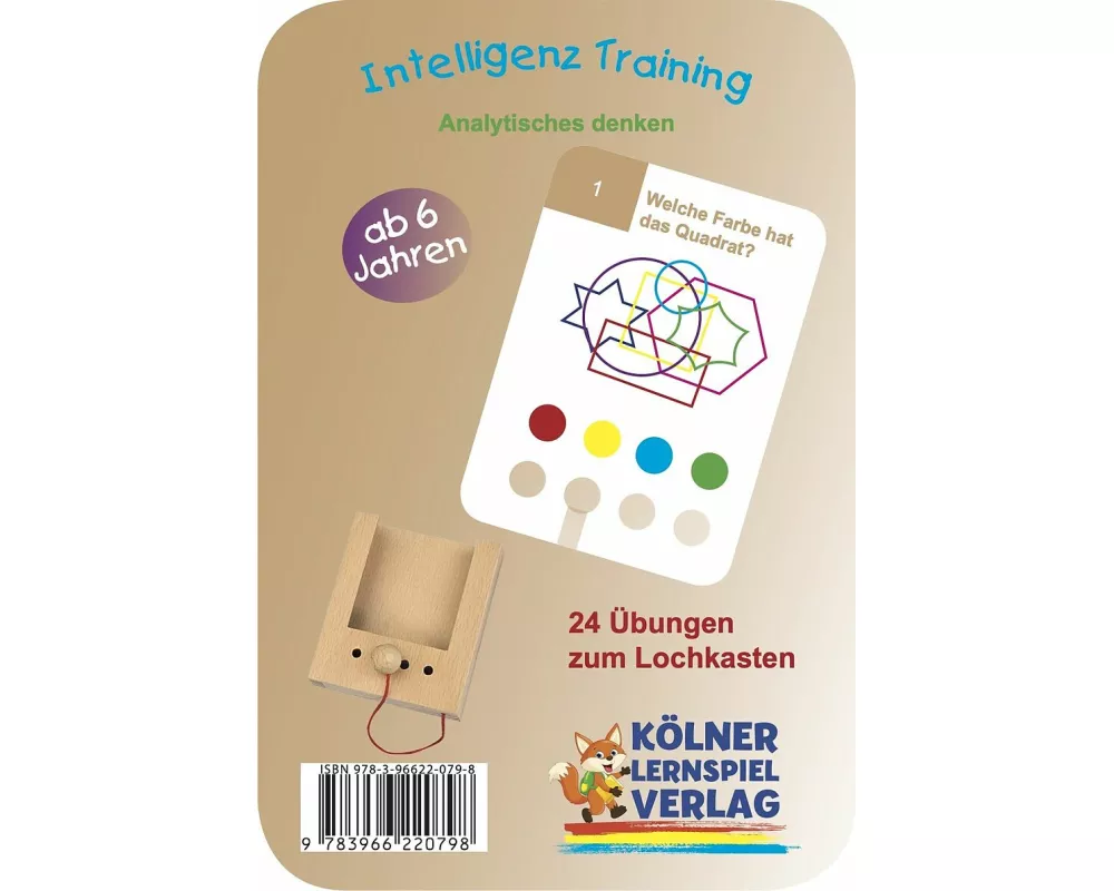 Lochkasten. Intelligenztraining 6+