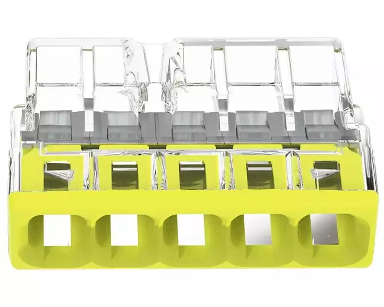 WAGO Steckklemme COMPACT 5 x 0.5-2.5 mm², 20 Stück