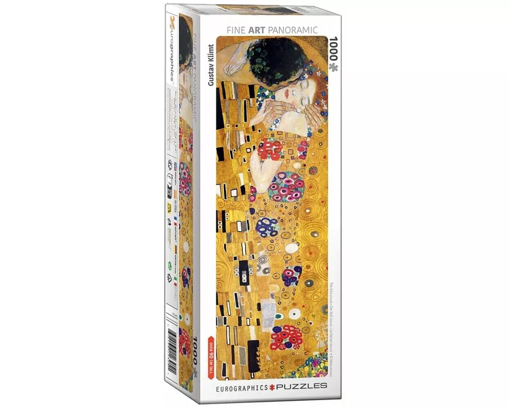 Panoramic Puzzle 1000 Teile - Der Kuss von Klimt
