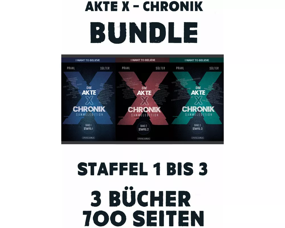 Die Akte X-Chronik - Das Bundle mit Band 1 bis 3