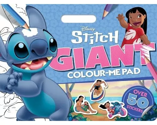 Disney Stitch: Giant Colour-Me Pad