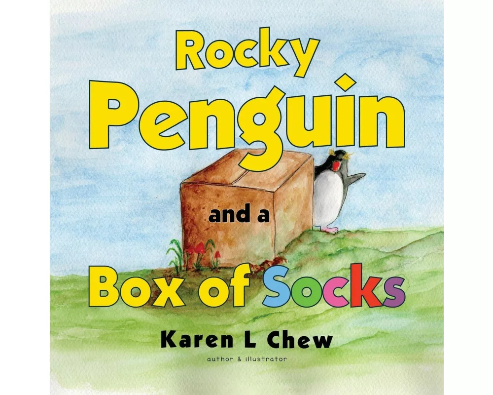 Rocky Penguin and a Box of Socks