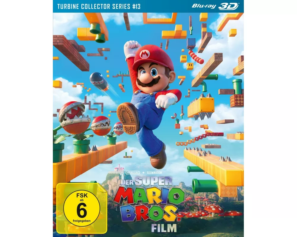 Der Super Mario Bros. Film (The Super Mario Bros. Movie) - 3D - Turbine Collector Series #13 (Blu-ray 3D)