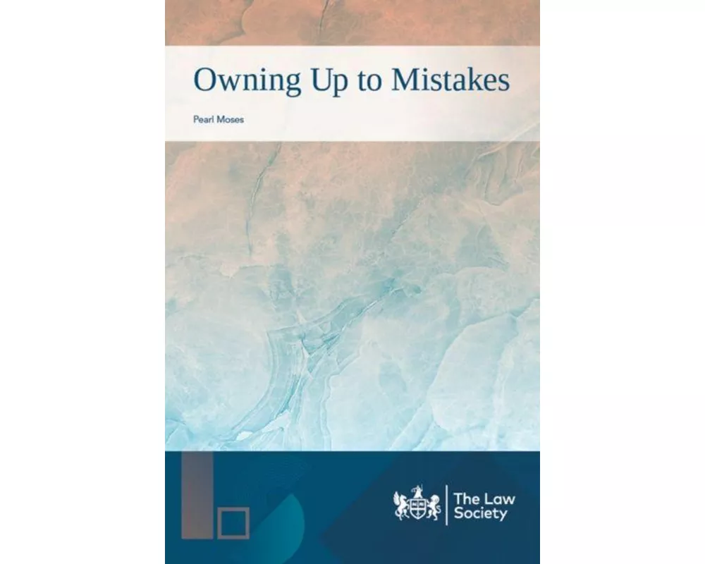 Owning Up to Mistakes