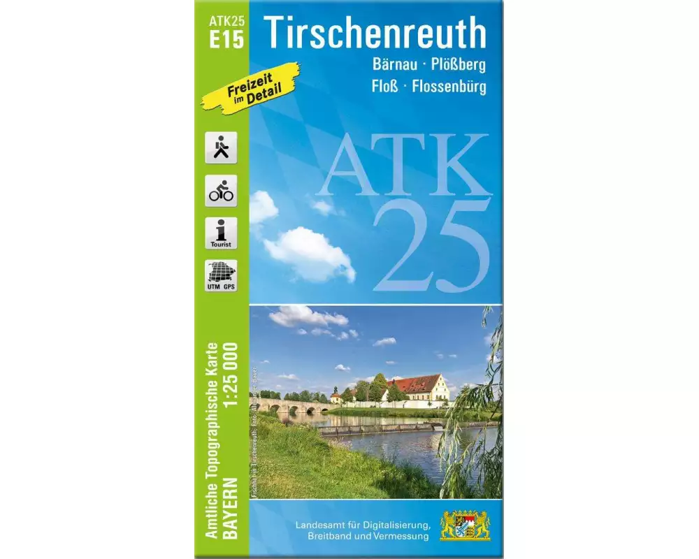 ATK25-E15 Tirschenreuth (Amtliche Topographische Karte 1:25000)