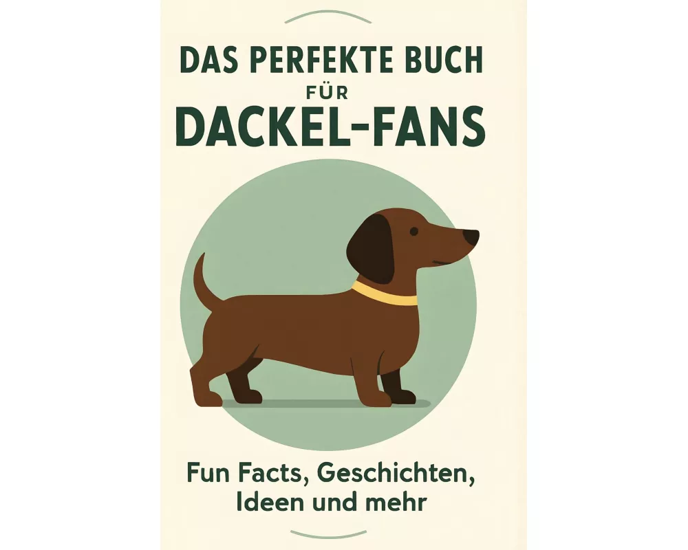 Das perfekte Buch für Dackel-Fans