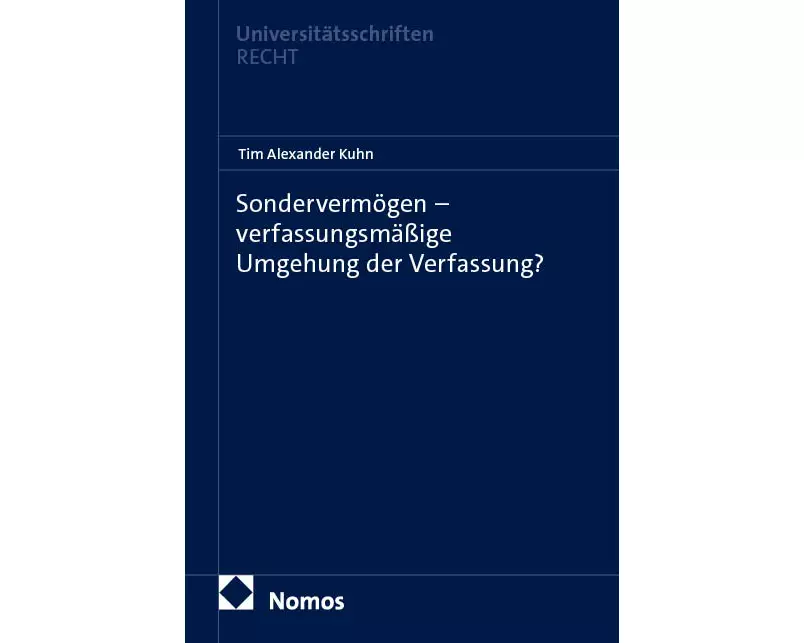 Sondervermögen - verfassungsmäßige Umgehung der Verfassung?