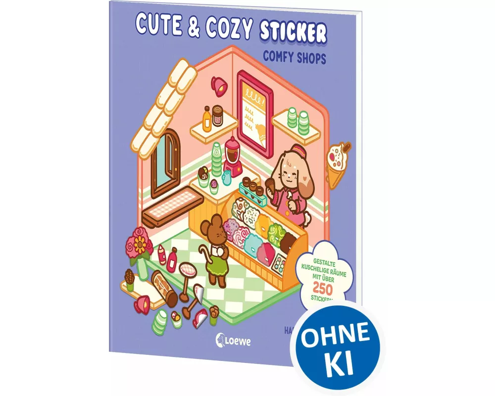 Cute & Cozy Sticker - Comfy Shops