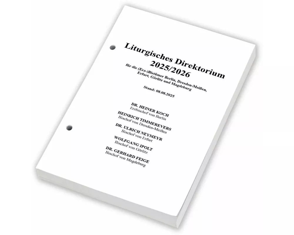 Liturgisches Direktorium 2025/2026