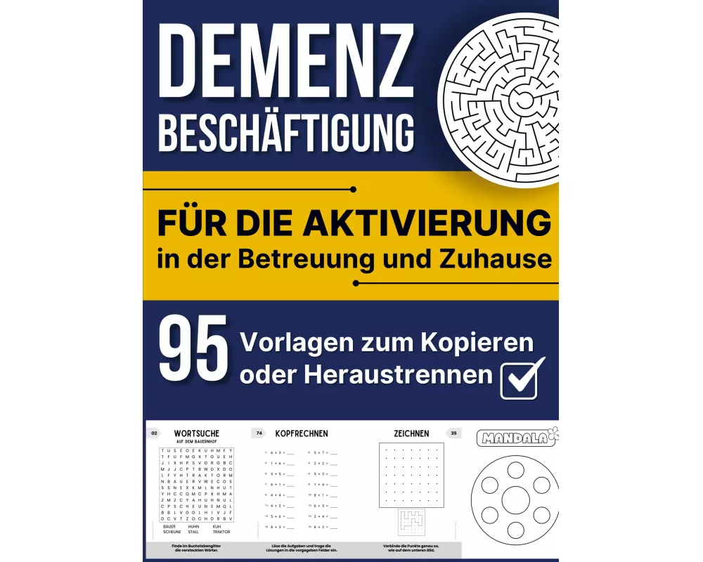 Demenz Beschäftigung