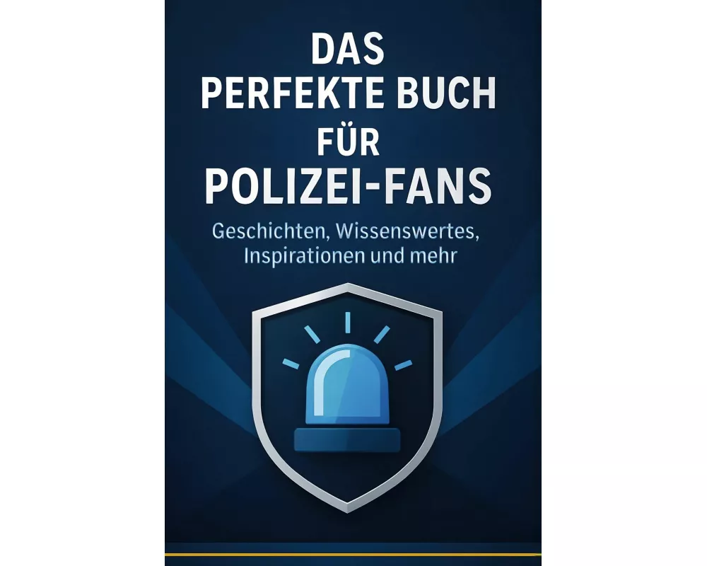 Das perfekte Buch für Polizei-Fans