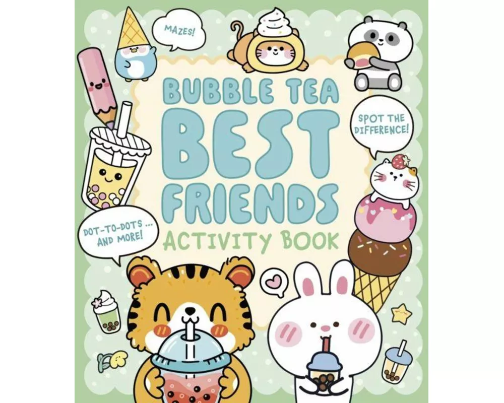 Bubble Tea Best Friends Activity Book
