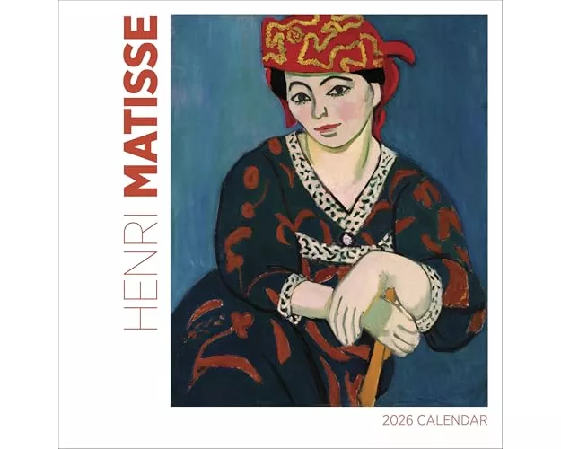Henri Matisse 2026 Wall Calendar