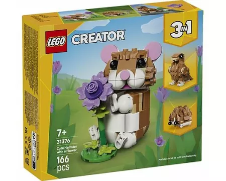 LEGO Creator Niedlicher Hamster mit Blume