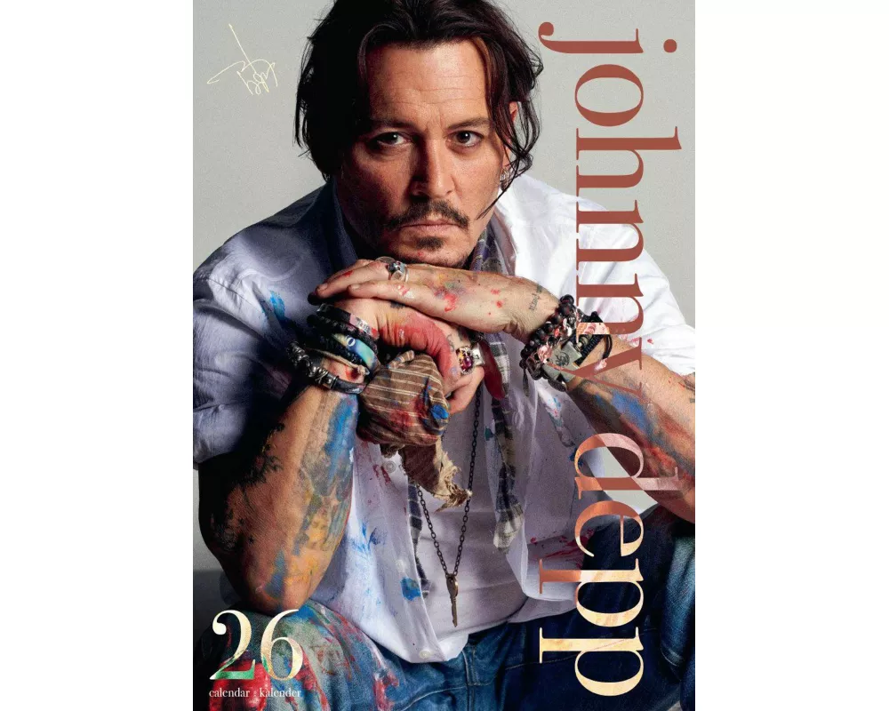 Johnny Depp 2026 Offizieller Kalender