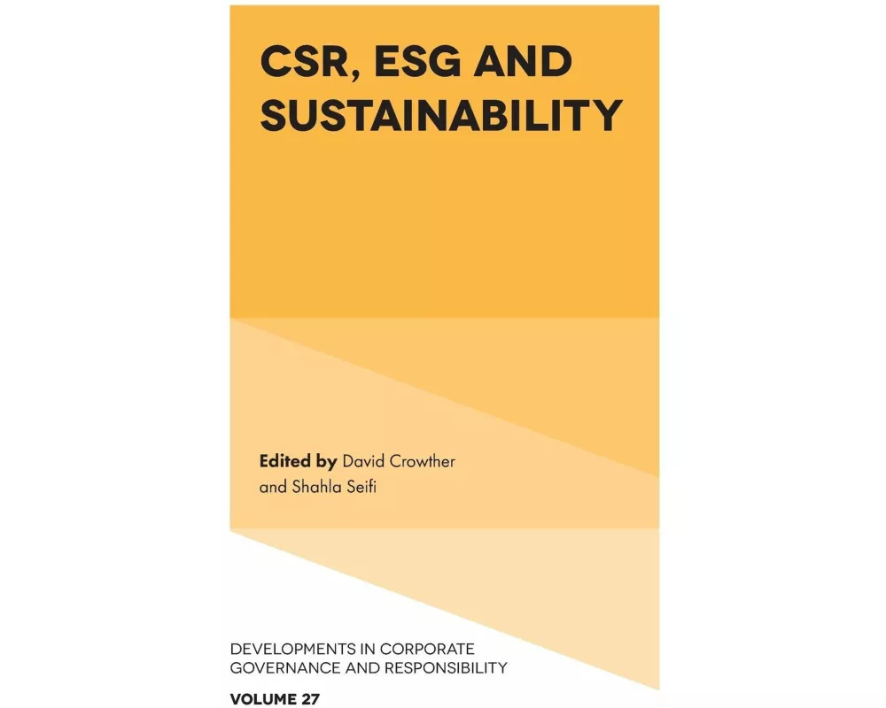 Csr, Esg and Sustainability