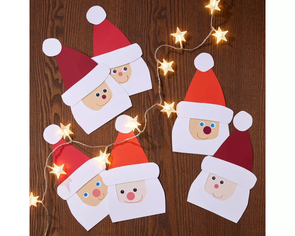 Bastelset - Erstes Schneiden Nikoläuse