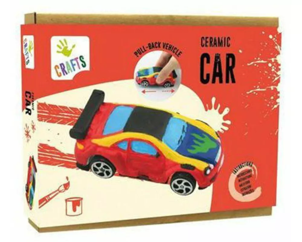 Bastelset Keramik-Auto