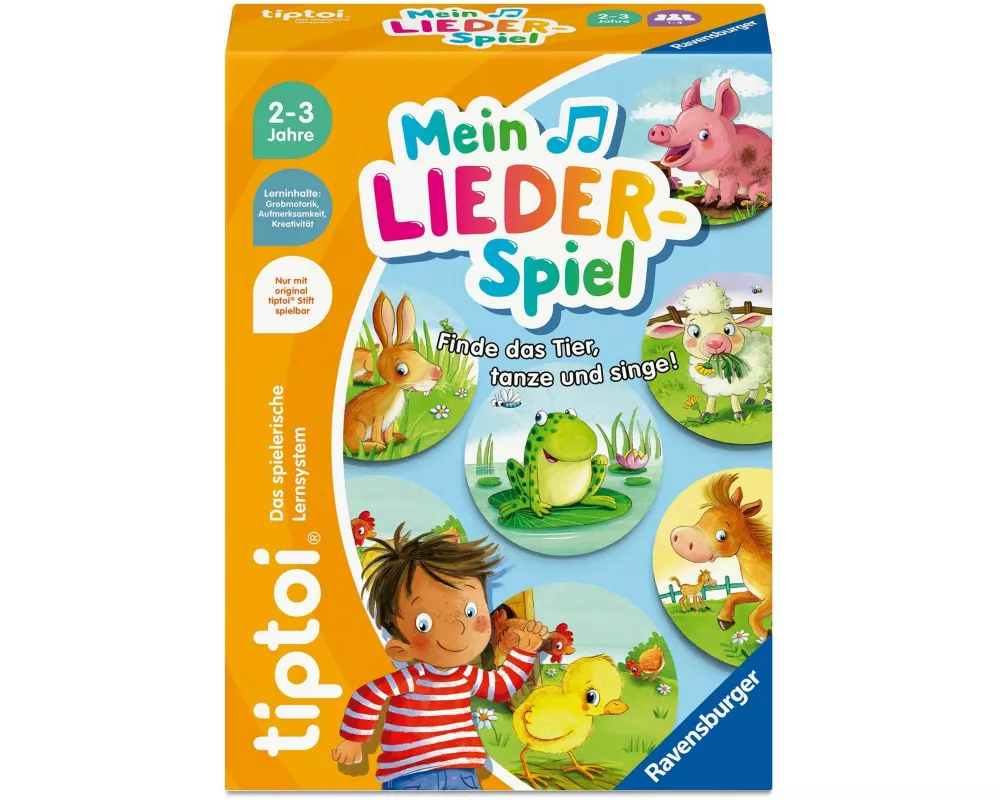 tiptoi Mein Lieder-Spiel - ab 2 Jahre