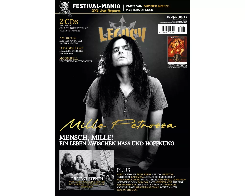 LEGACY MAGAZIN: THE VOICE FROM THE DARKSIDE. Ausgabe #158 (5/2025)