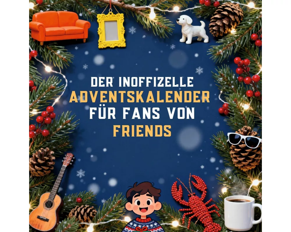 Der inoffizielle Adventskalender für Fans von Friends