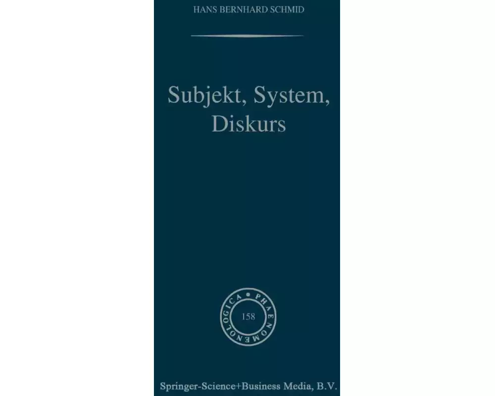 Subjekt, System, Diskurs