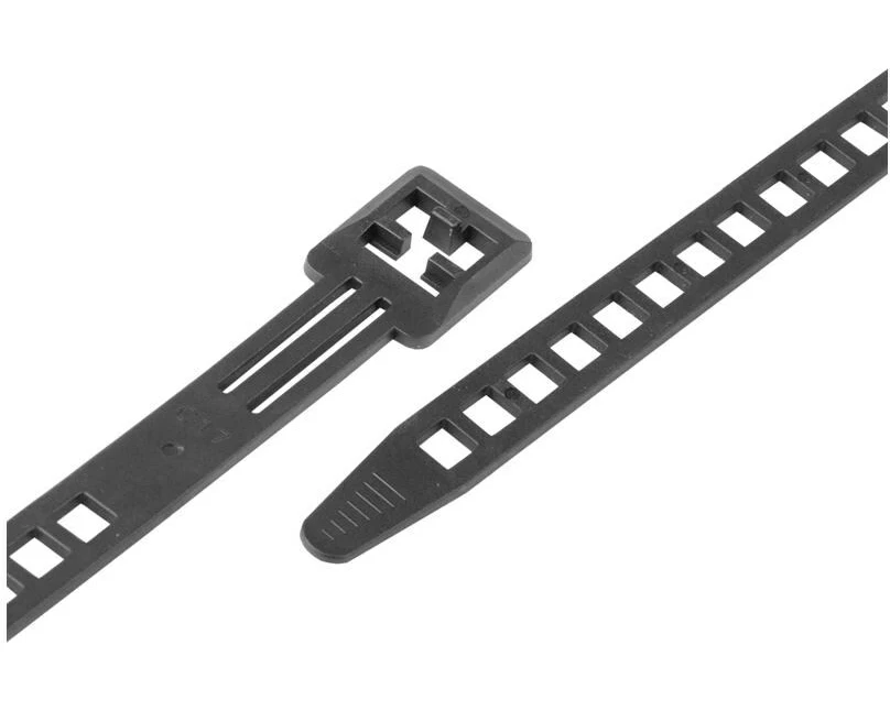 STEFFEN Kabelbinder 100 Stück Schwarz 140 mm x 9 mm