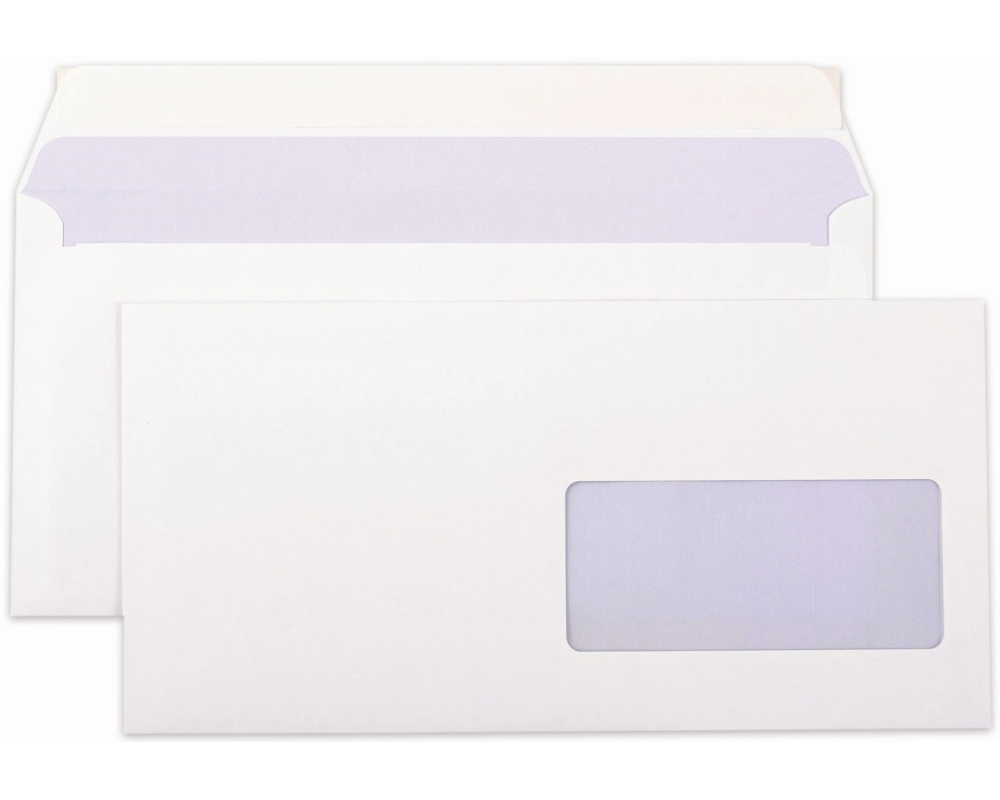 OFFICE WORLD Couvert 4 C5/6 80g Fenster re. 500S.