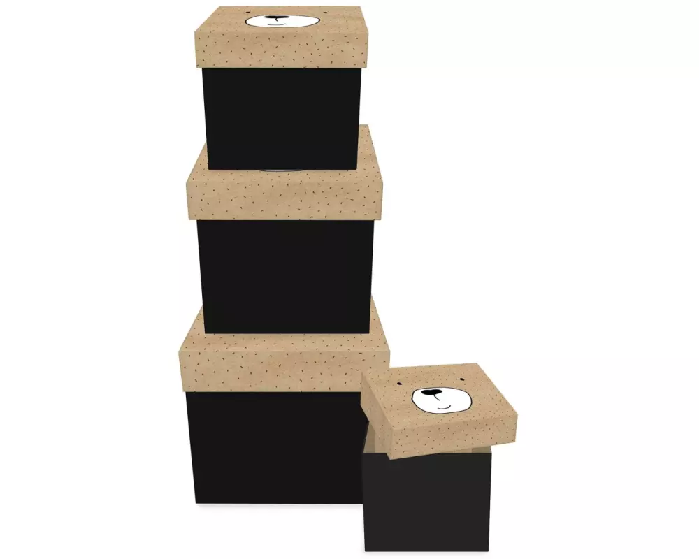 Braun + Company Geschenkbox Set Big Bear 4-teilig, Bär