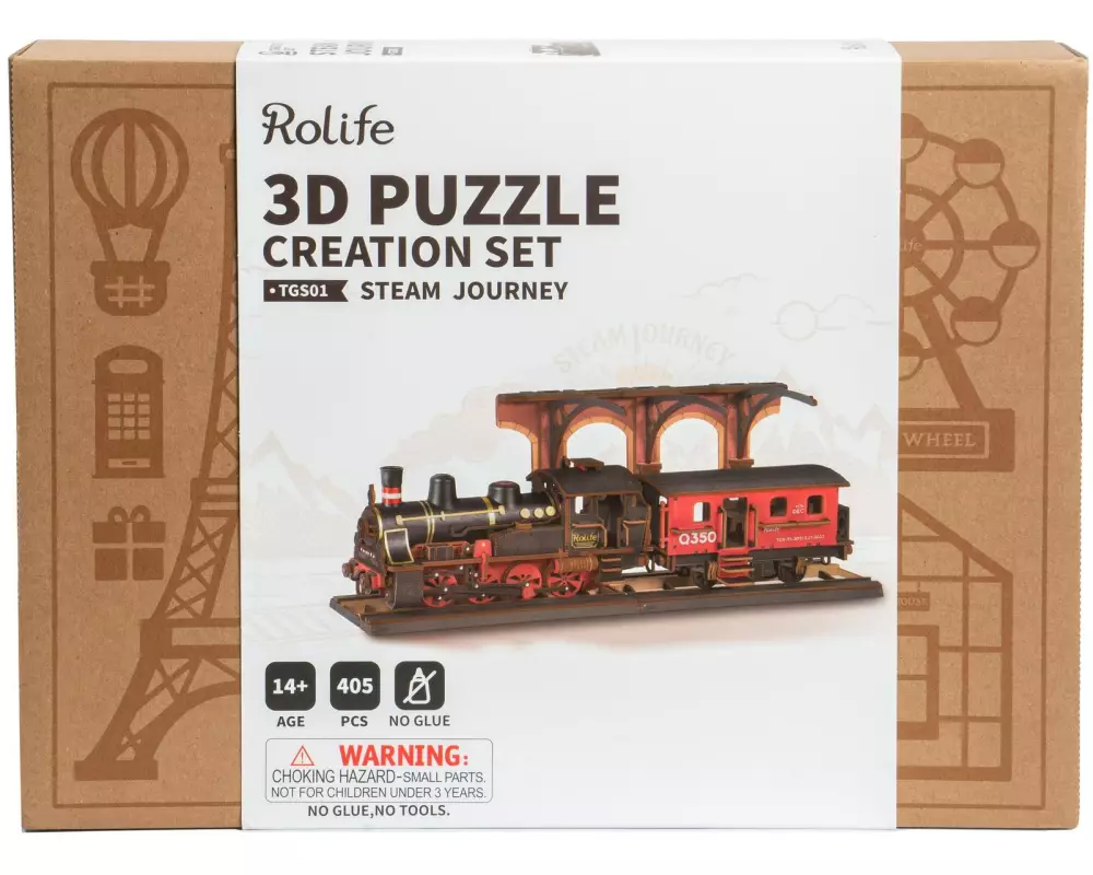 RoboTime Bausatz Steam Journey 365-teilig