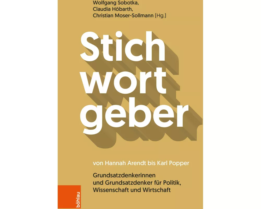 Stichwortgeber von Hannah Arendt bis Karl Popper