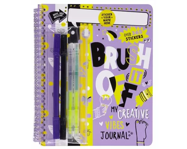 Brush It Off: My Creative Vibes Journal