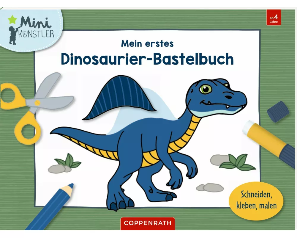 Mein erstes Dinosaurier-Bastelbuch