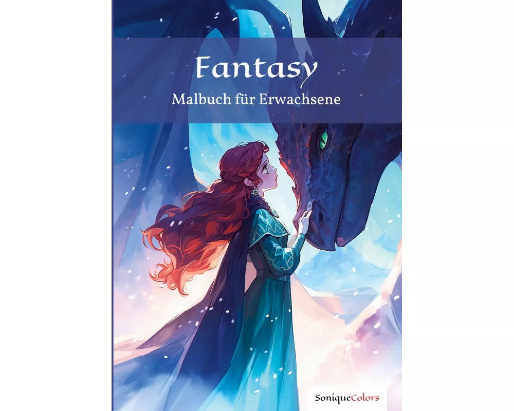 Fantasy - Malbuch für Erwachsene