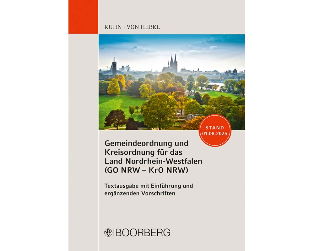 Gemeindeordnung und Kreisordnung für das Land Nordrhein-Westfalen (GO NRW - KrO NRW)
