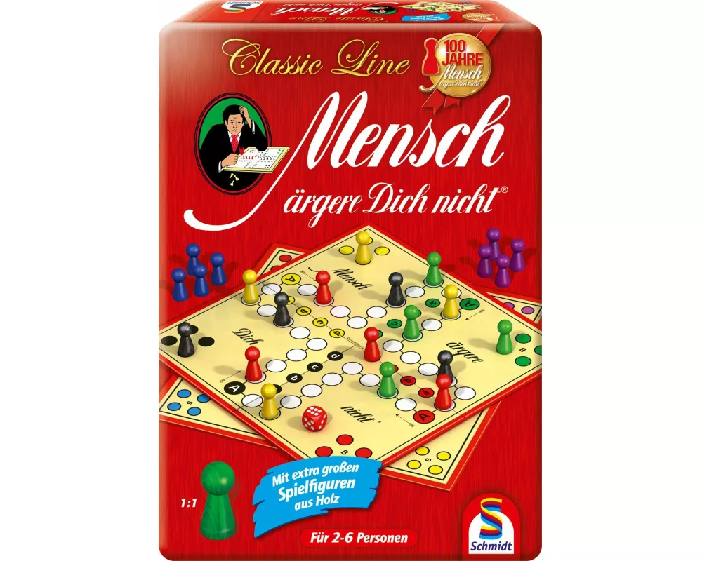 Mensch ärgere Dich nicht - Classic Line (Metalldose)