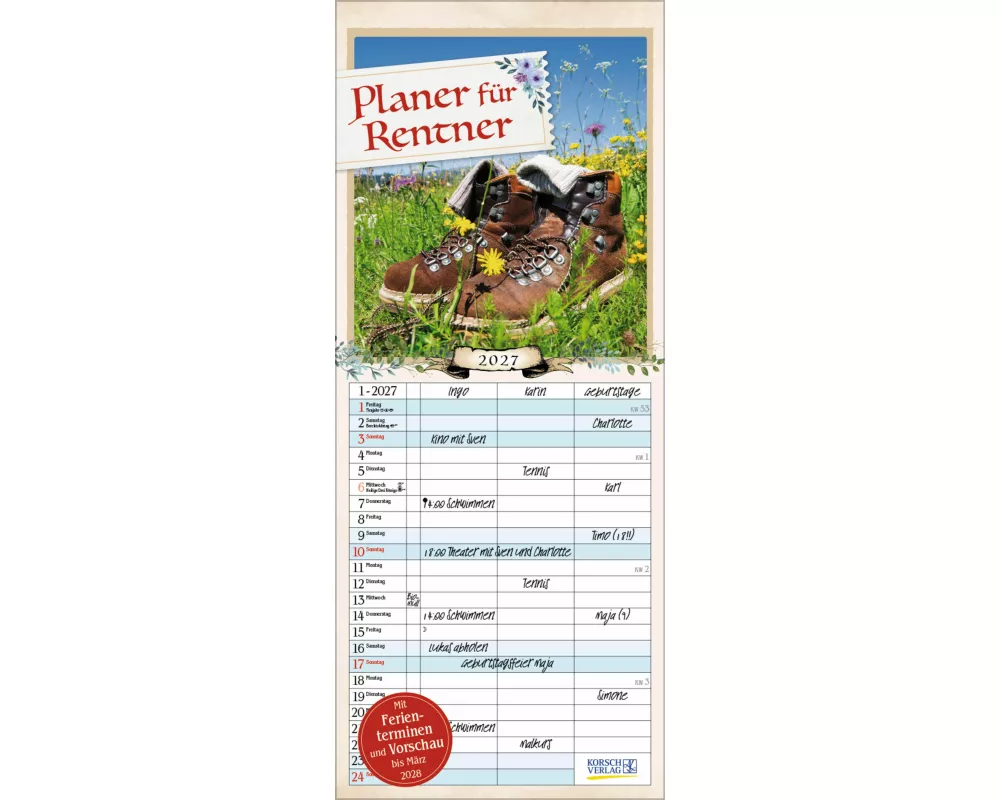 Planer für Rentner 2027