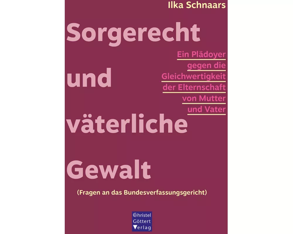Sorgerecht und väterliche Gewalt