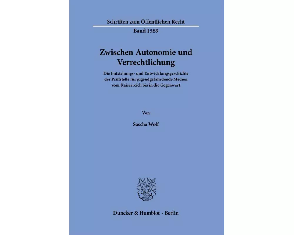 Zwischen Autonomie und Verrechtlichung