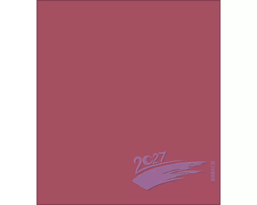 Foto-Malen-Basteln Bastelkalender bordeaux 2027