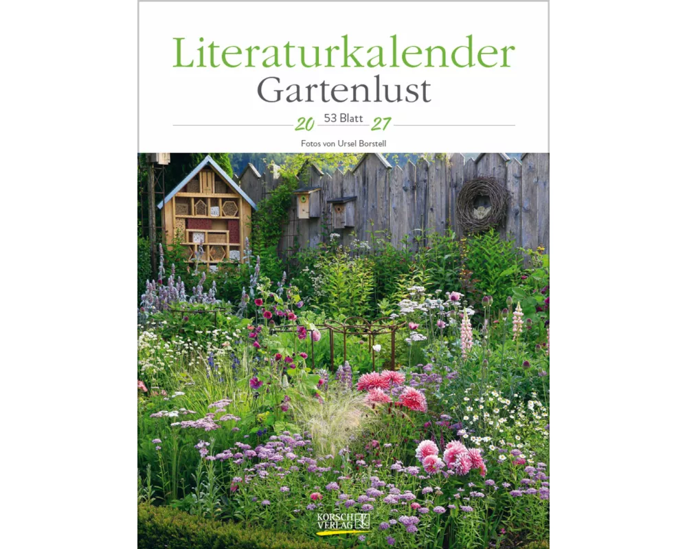 Literaturkalender Gartenlust 2027