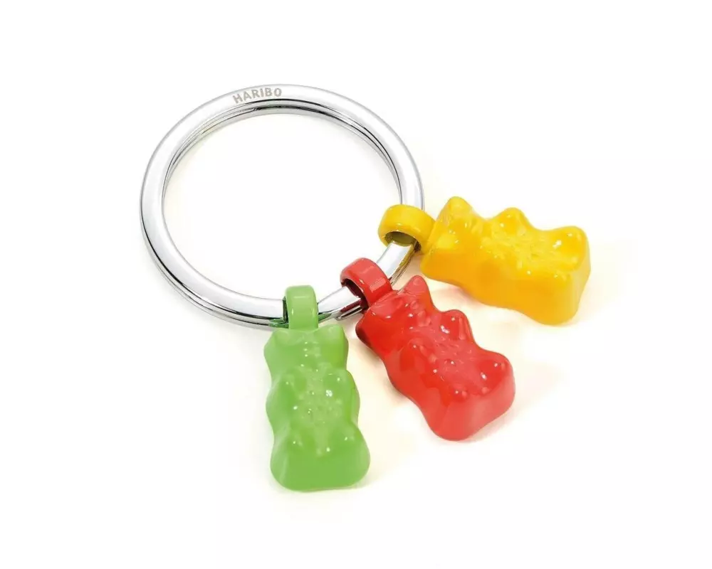 Troika Schlüsselanhänger Haribo trio Mehrfarbig