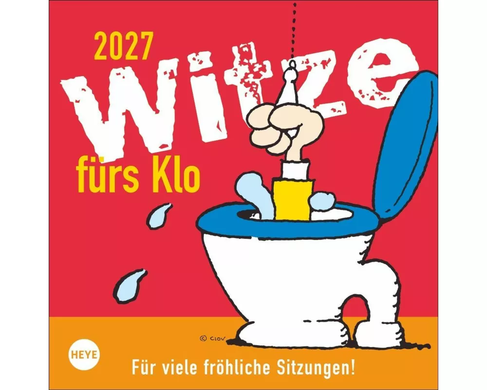 Witze fürs Klo Kalender 2027
