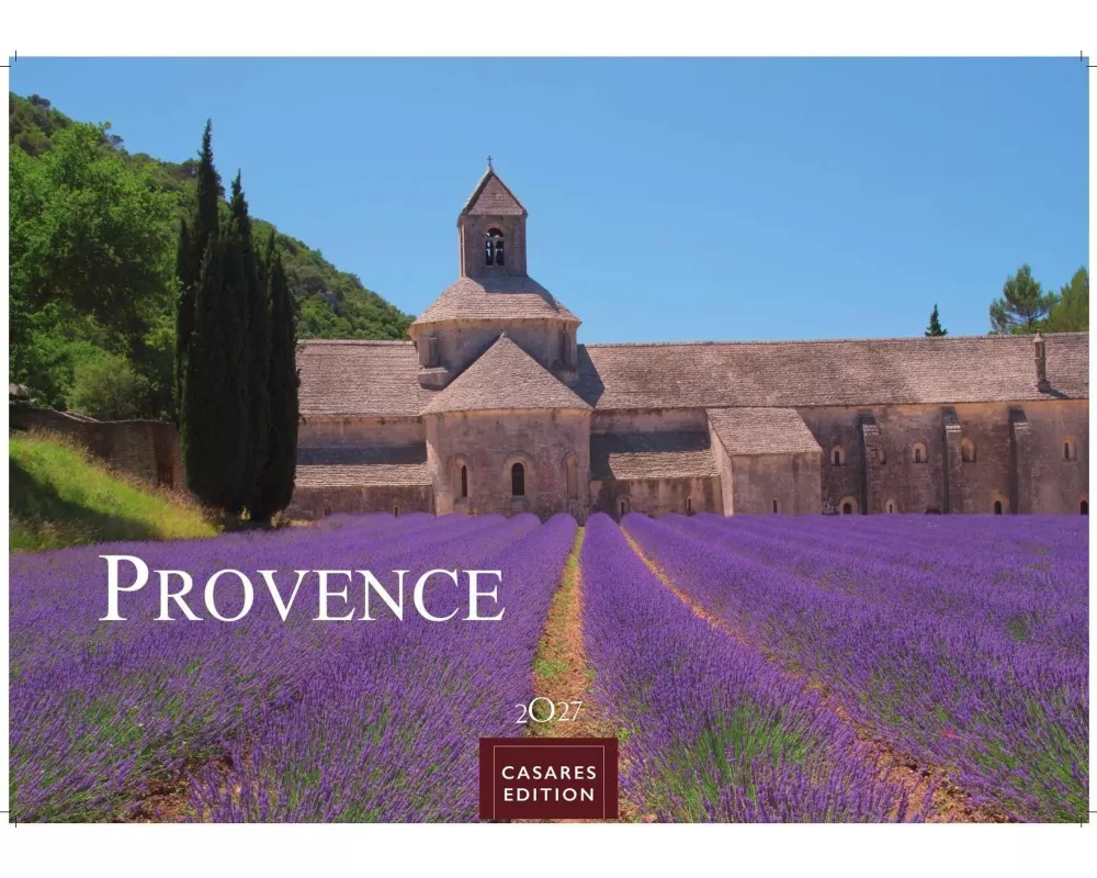 Provence Kalender 2027 - Wandkalender | Fotokalender Frankreich 35x50cm - Atemberaubende Landschaften, Blühende Lavendelfelder & Charmante Dörfer - Pe
