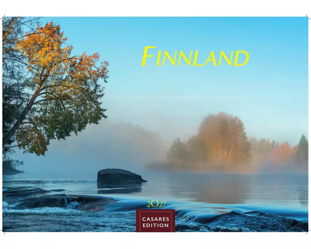 Finnland Kalender 2027 - Wandkalender | Fotokalender Nordeuropa 24x35cm - mit beeindruckenden Naturaufnahmen aus Finnland