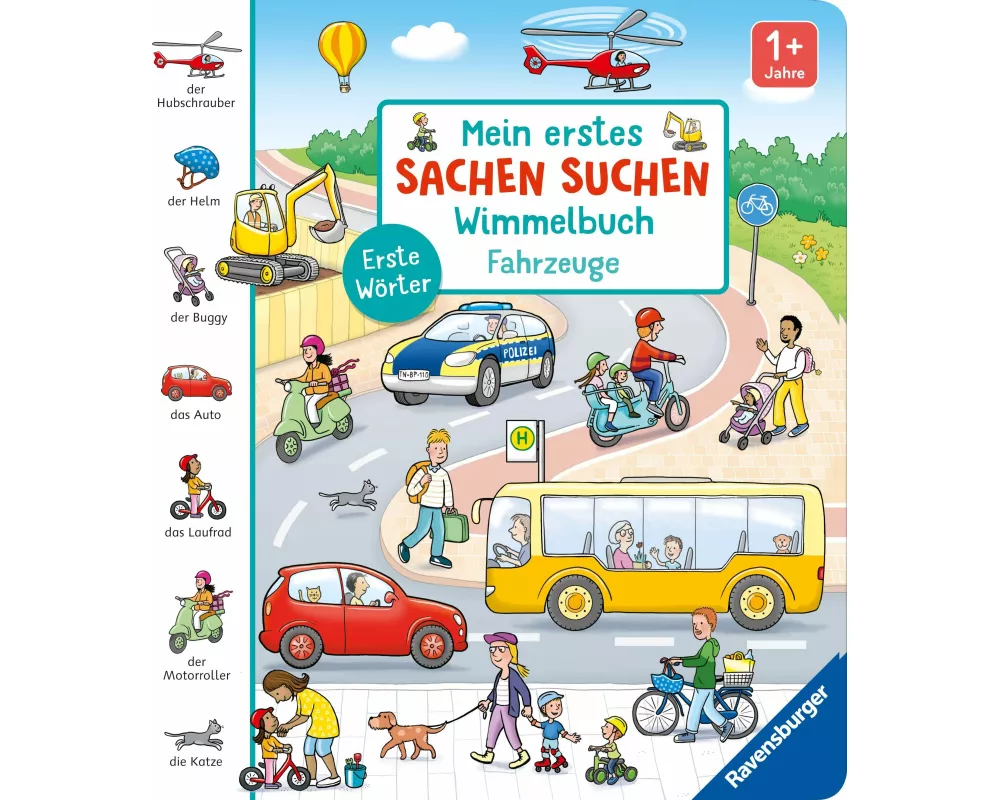 Mein erstes Sachen suchen Wimmelbuch: Fahrzeuge